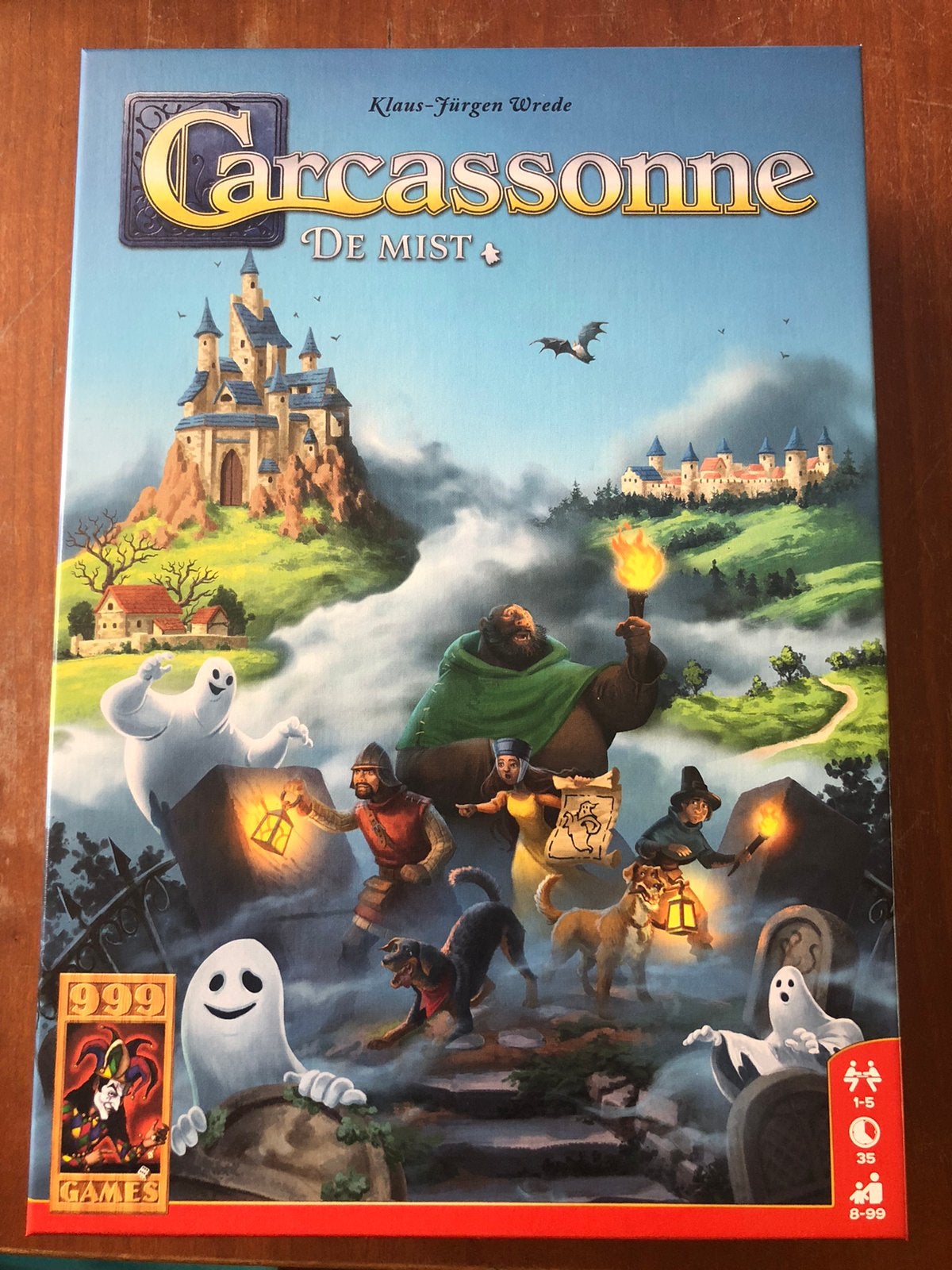 Carcassonne De Mist, Ophalen of Verzenden, Zo goed als nieuw