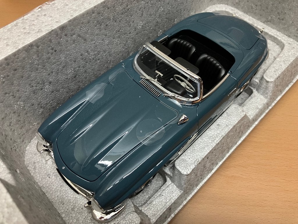 Mercedes Benz 300 SL Roadster van 1957  1/18 Norev, Hobby en Vrije tijd, Modelauto's | 1:18, Ophalen of Verzenden, Nieuw, Auto