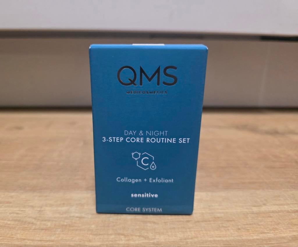 Qms 3-step core routine set sensitive - serum - nieuw, Ophalen of Verzenden, Nieuw, Gehele gezicht