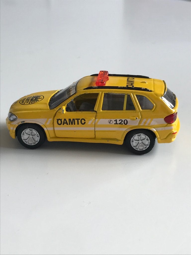 Siku BMW X5 ÖAMTC, Hobby en Vrije tijd, Modelauto's | Overige schalen, Ophalen of Verzenden, Gebruikt, Auto