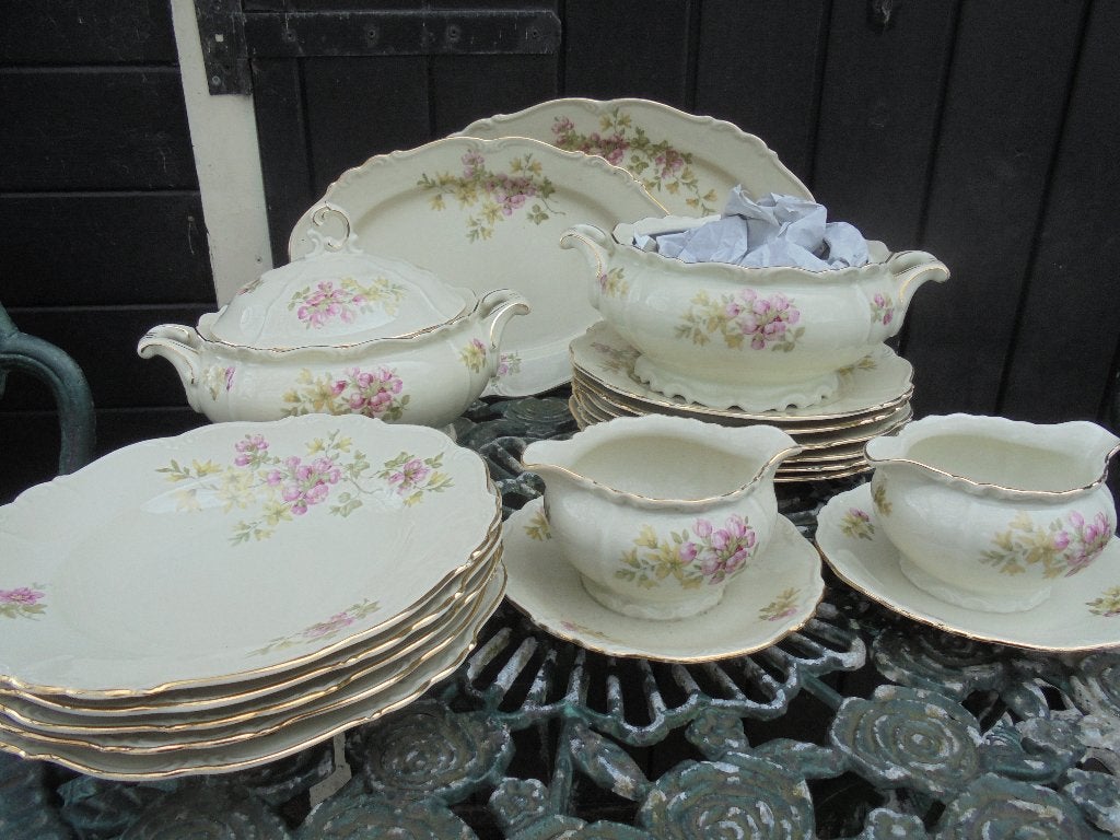 Servies Edelstein Bavaria Maria-Theresia roze Appelbloesem, Ophalen of Verzenden
