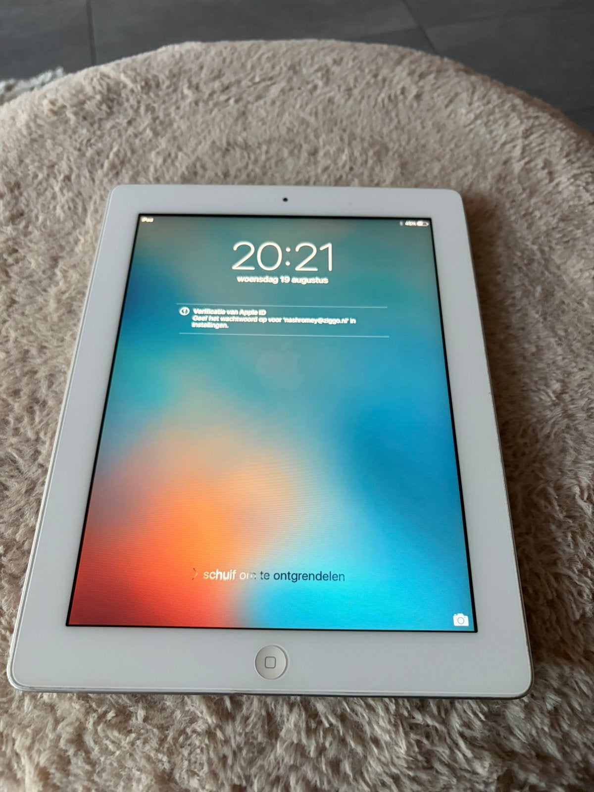 Apple iPad 32GB Wi-Fi - Wit/Zilver (Gebruikt), Computers en Software, Apple iPads, Gebruikt, 32 GB, Apple iPad, Wit