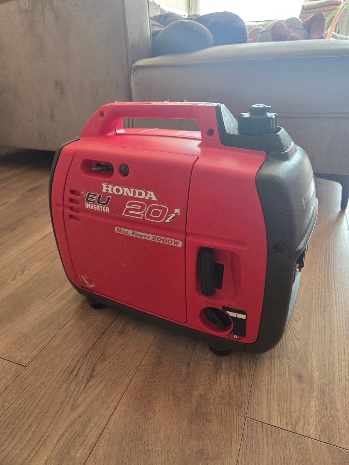 Honda EU20i Inverter Aggregaat generator, Gebruikt, Benzine, Ophalen of Verzenden, Geluidgedempt