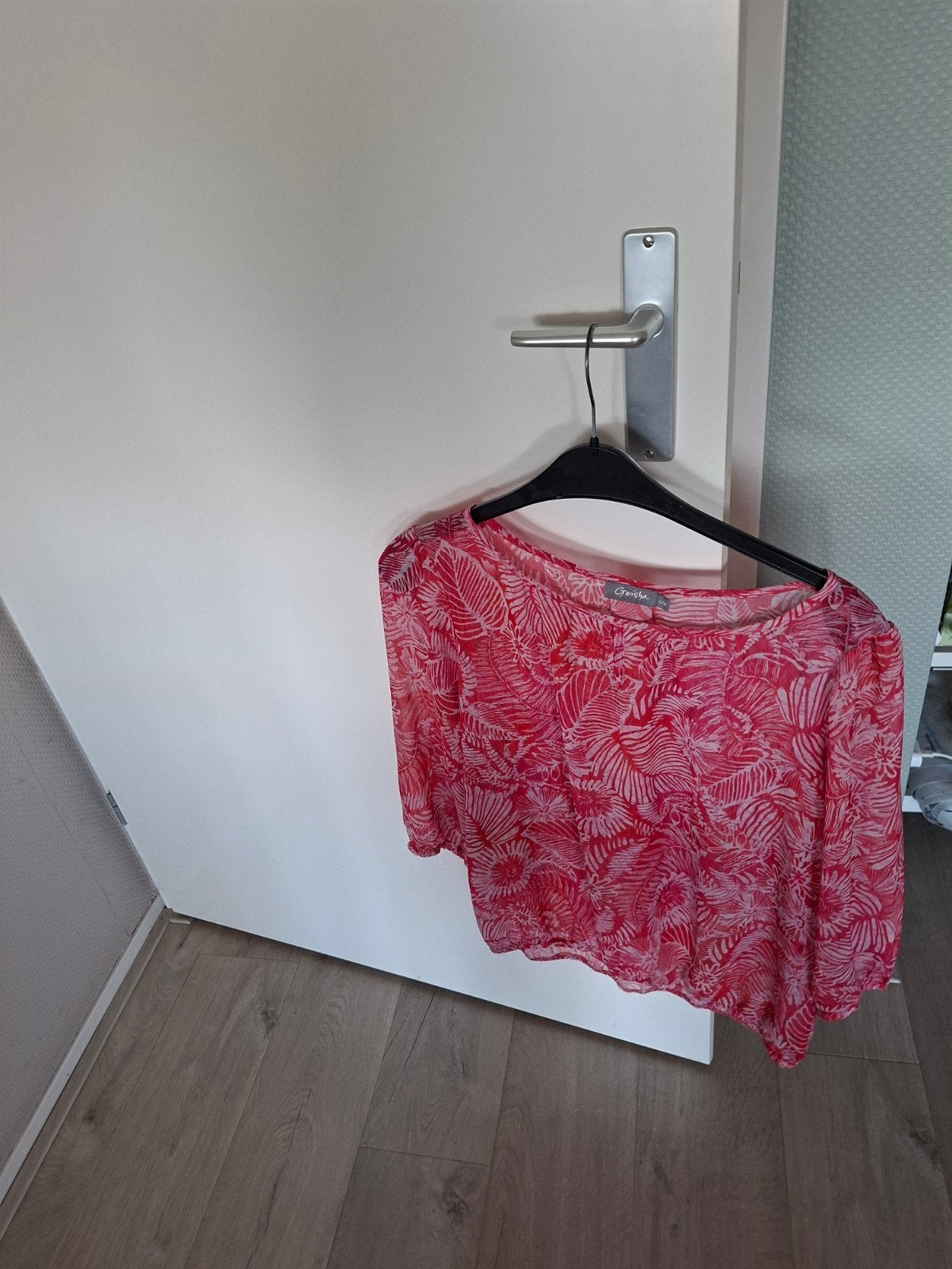 Geisha Blouse mt 40 - Cyclaam tinten, weinig gedragen, Ophalen of Verzenden