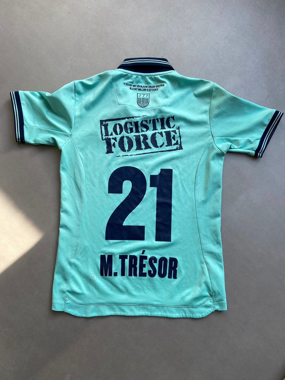 Mike Trésor Willem 2 vintage voetbalshirt shirt jersey 2021, Maat S, Ophalen of Verzenden, Gebruikt, Shirt