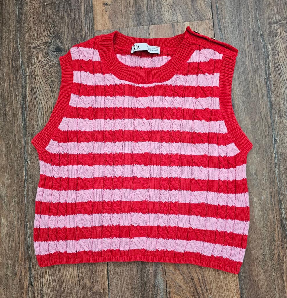 Zara rood roze spencer mt S in zeer goede staat, Ophalen of Verzenden, Zo goed als nieuw, Rood, Maat 36 (S)
