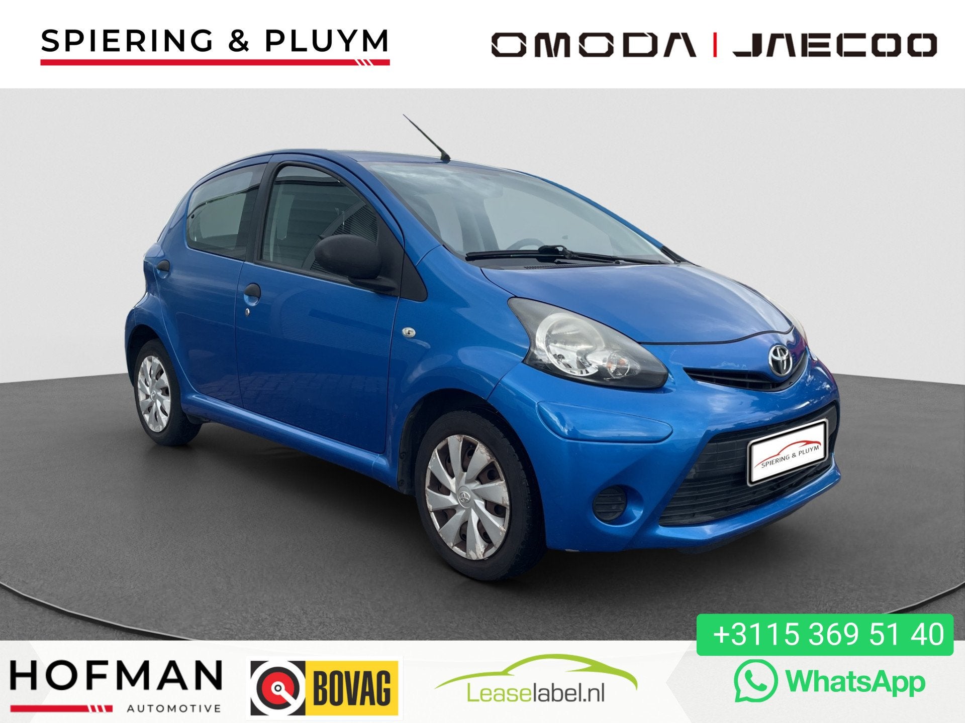 Toyota Aygo 1.0 VVT-i Access Dealer onderhouden (bj 2012), Auto's, Voorwielaandrijving, Euro 5, Gebruikt, Origineel Nederlands