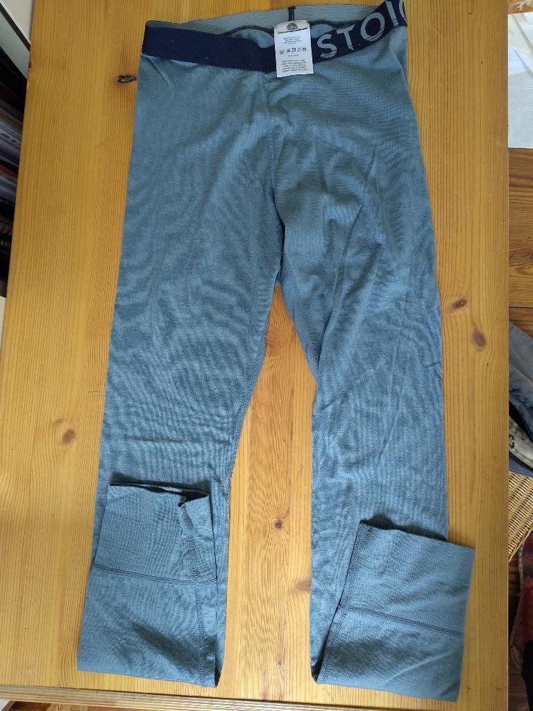 Wollen legging merk Stoic grijsgroen maat 164, Broek, Meisje, Stoic, Ophalen of Verzenden