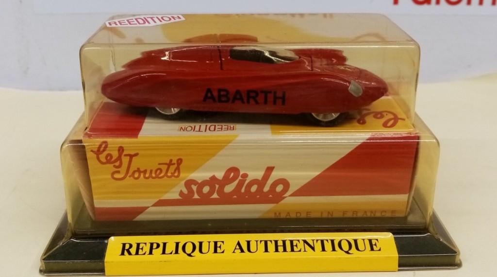 Solido Fiat Abarth record car nr. 1109, Ophalen of Verzenden, Nieuw, Auto, Solido
