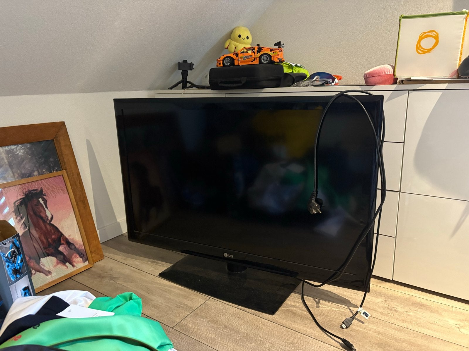 LG TV met HDMI en afstandsbediening, Audio, Tv en Foto, Televisies, Gebruikt, 50 Hz, LG, 80 tot 100 cm