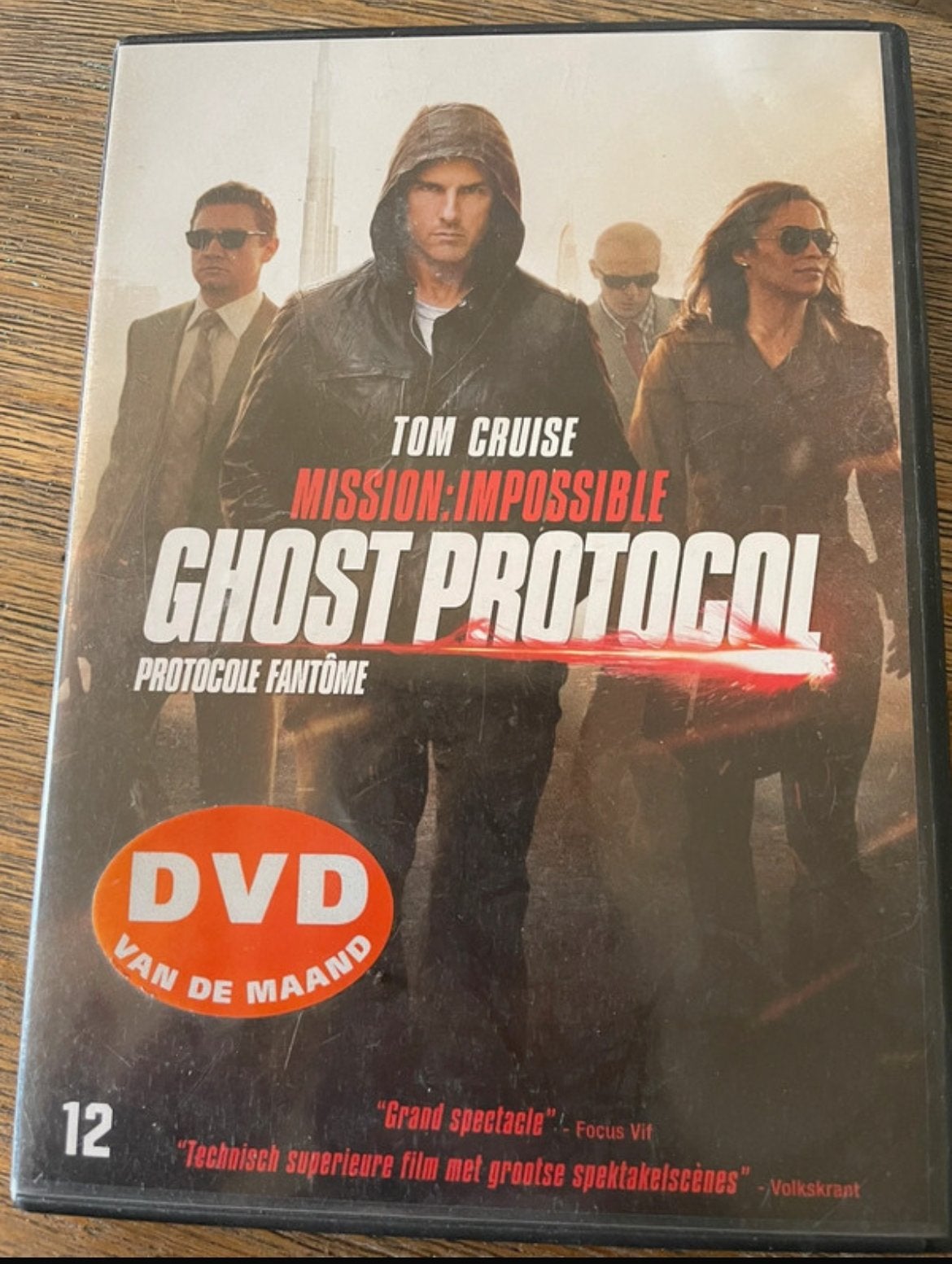 Mission: Impossible - Ghost Protocol DVD, Vanaf 12 jaar, Ophalen of Verzenden, Gebruikt, Actie
