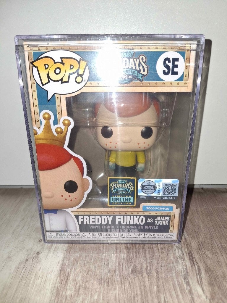 Freddy Funko as james t.kirk Fundays Exclusive 3000pcs, Verzenden