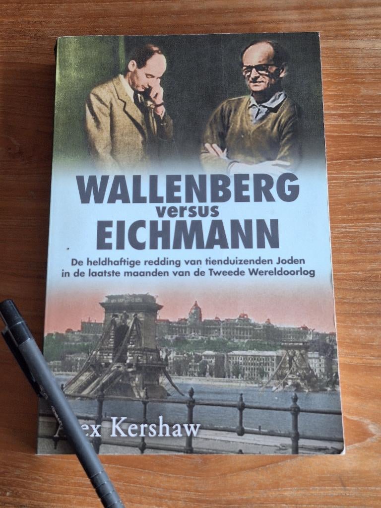 Wallenberg versus Eichmann, Ophalen of Verzenden, Tweede Wereldoorlog, Gelezen, Overige onderwerpen