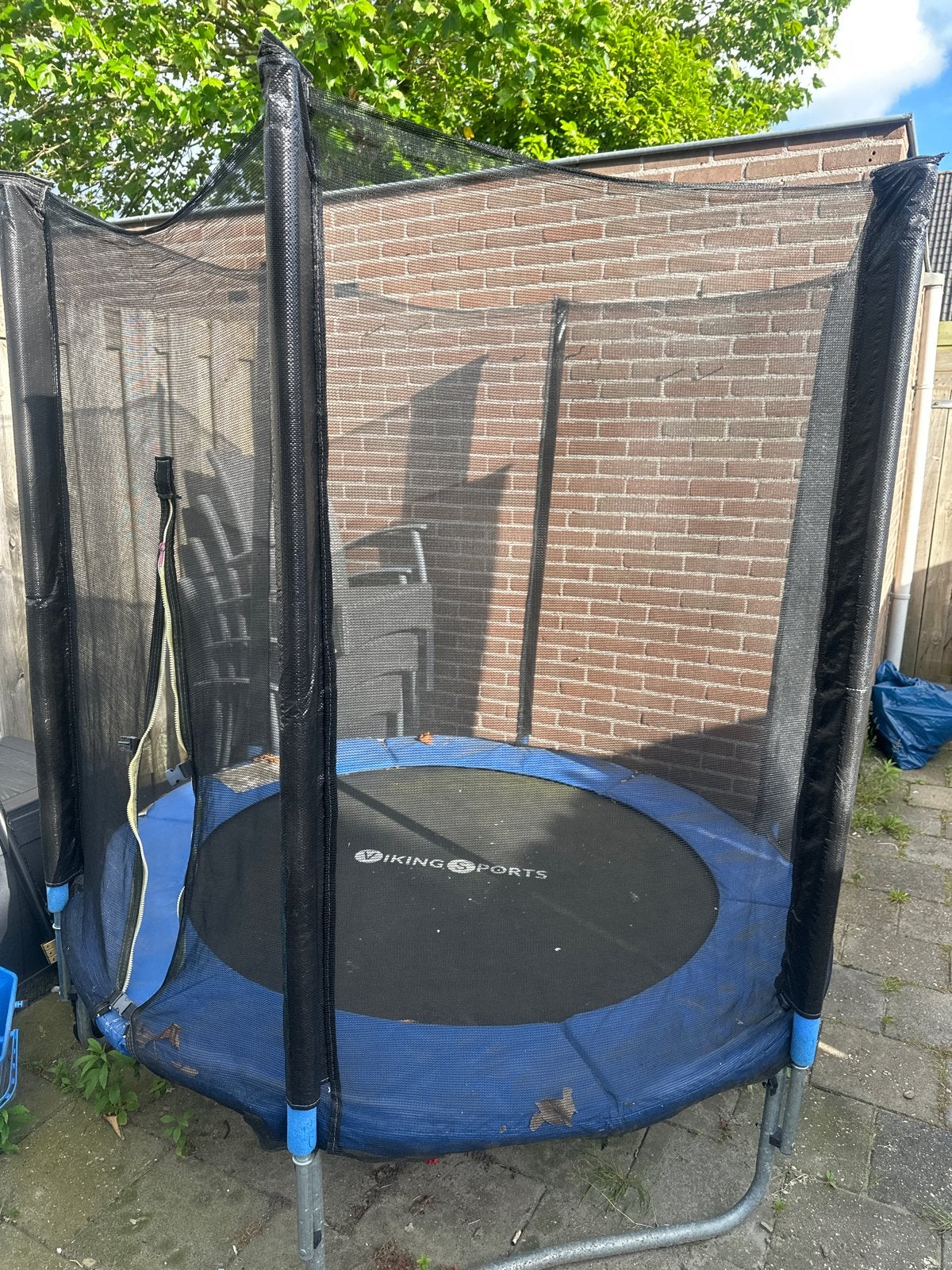 Viking Sports Trampoline met Veiligheidsnet, Kinderen en Baby's, Speelgoed | Buiten | Trampolines, Ophalen, Gebruikt