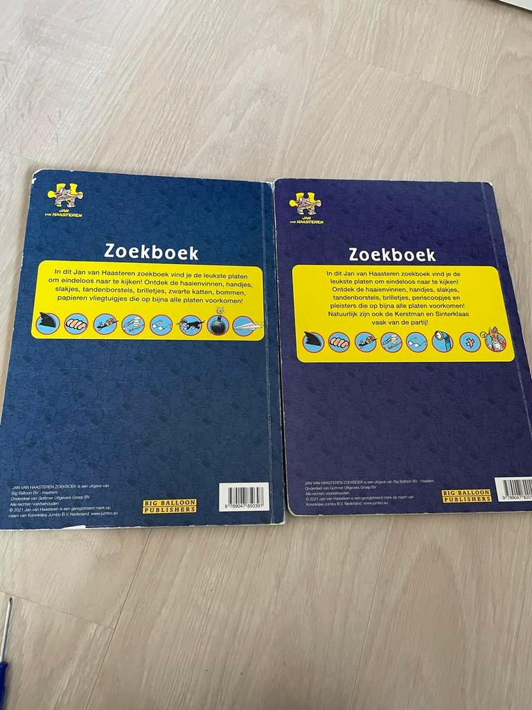 Jan van Haasteren zoekboeken, Ophalen of Verzenden, Gelezen, Fictie algemeen