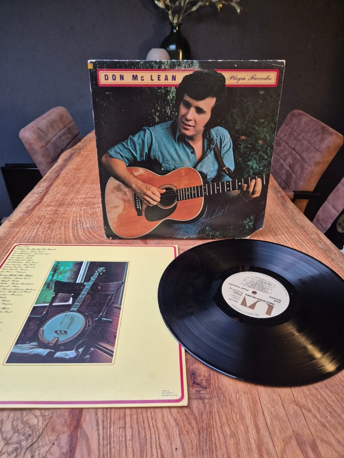 Don McLean - Playin' Favorites LP (1973) - Folk/Pop, Cd's en Dvd's, LP, Gebruikt, Ophalen of Verzenden, Folk