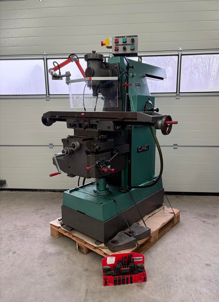 Freesbank Freesmachine metaalbewerking kolomboor lintzaag, Ophalen of Verzenden