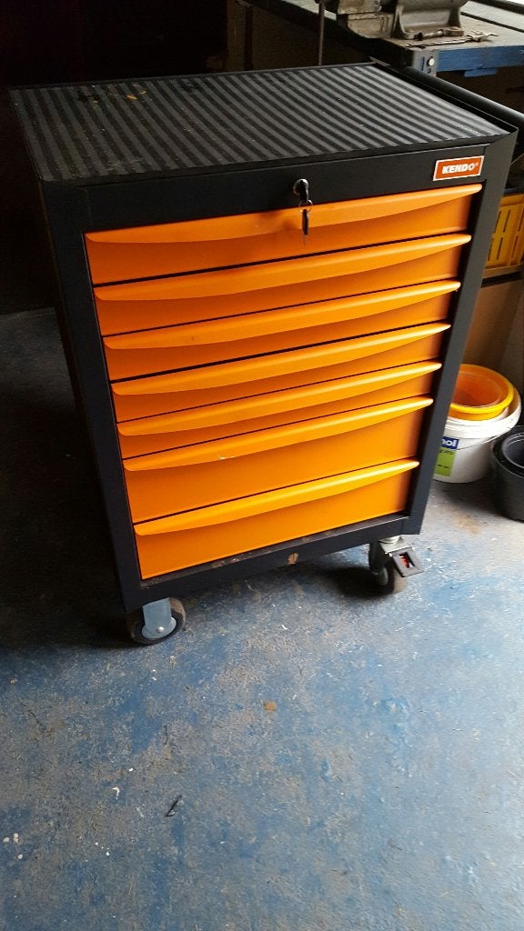 Kendo geereedschapskar, Ophalen, Gevuld, Nieuw