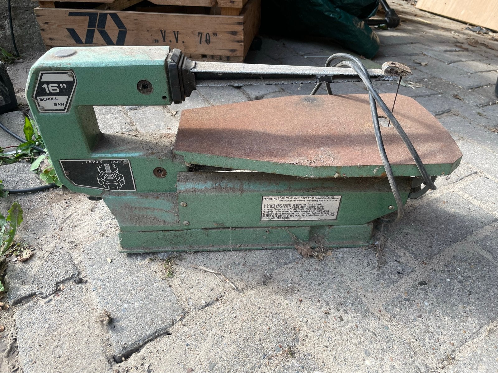 Tka Onverslijtbare elektrische figuurzaag, Doe-het-zelf en Verbouw, Gereedschap | Zaagmachines, Minder dan 30 mm, Gebruikt, Ophalen of Verzenden