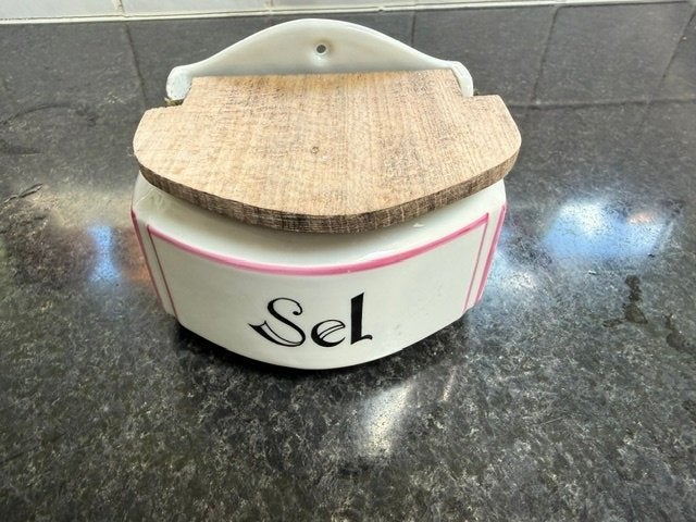 oud zout bakje, Ophalen of Verzenden
