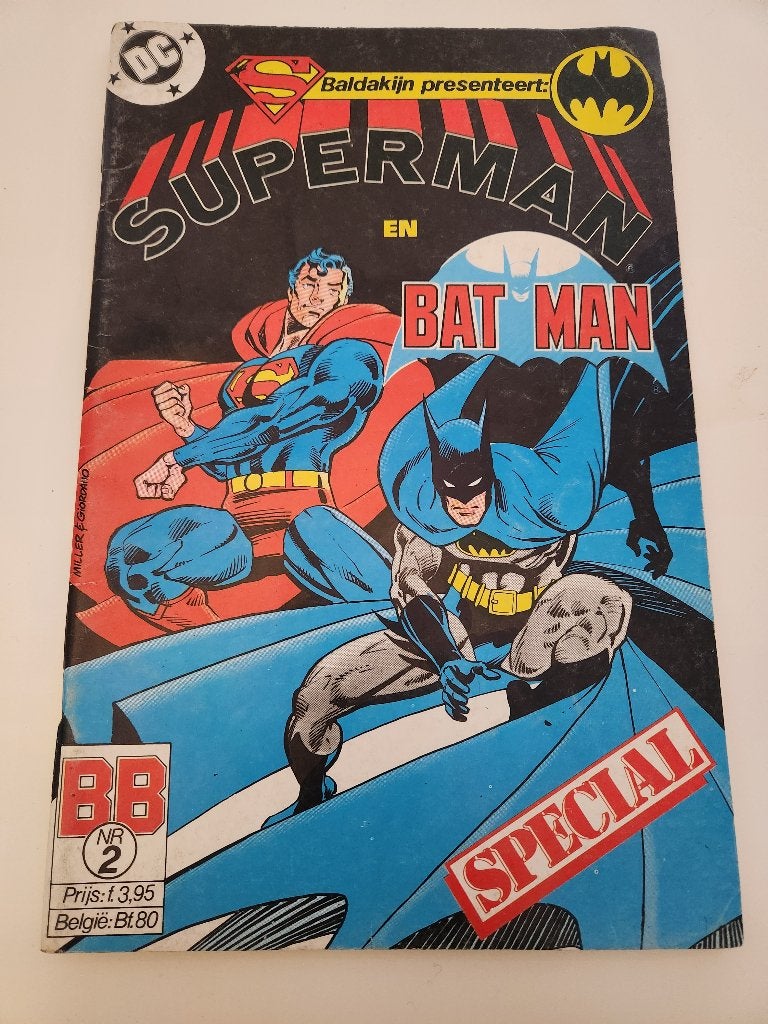 Superman en Batman - 2 - 1984 - Speciaal, Boeken, Baldakijn, Europa, Ophalen of Verzenden, Gelezen