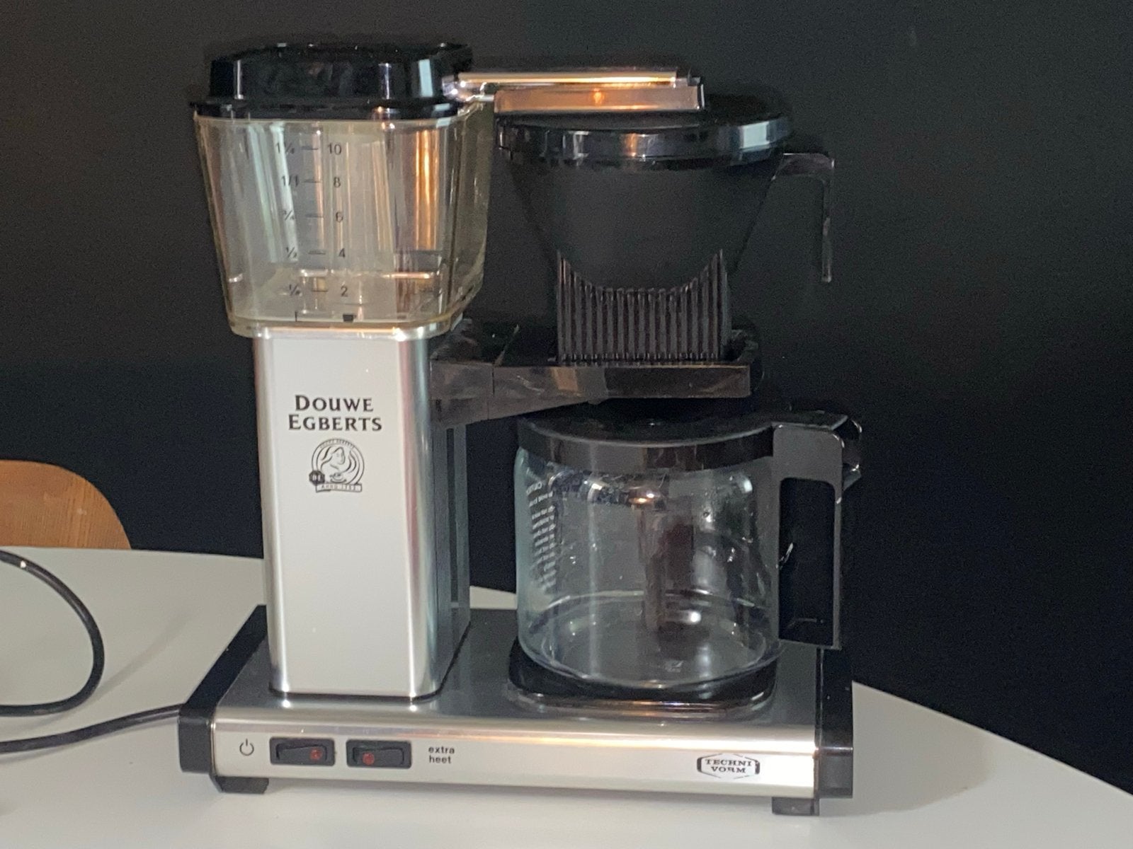 Douwe Egberts techni vorm Koffiezetapparaat - technivorm, 10 kopjes of meer, Koffiemachine, Gemalen koffie, Ophalen of Verzenden