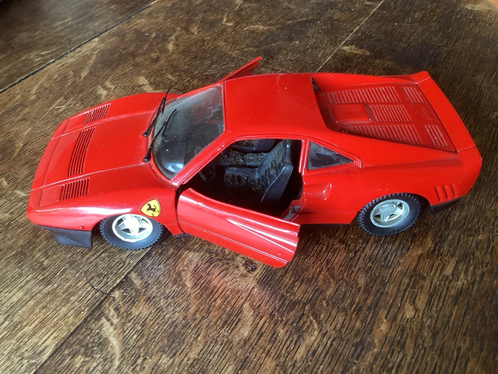 Vintage Ferrari 308 GTB Speelgoedauto - Rood, Ophalen of Verzenden, Gebruikt