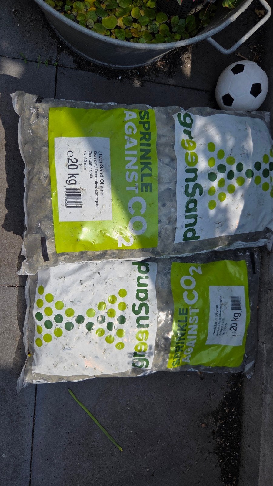 Olivijn grind 16-32 mm - 3 zakken van 20 kg, Ophalen, Overige materialen, Nieuw, Grind