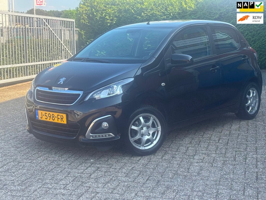 Peugeot 108 1.0 e-VTi Allure, Nap, Nwe Apk, Airco, Elek pkt, Auto's, Peugeot, Voorwielaandrijving, Gebruikt, Euro 6, 4 stoelen