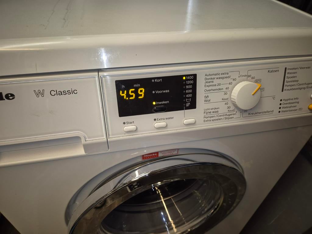 Miele classic wasmachine,en miele classic condensdroger, 6 tot 8 kg, Ophalen of Verzenden, 85 tot 90 cm, Condens