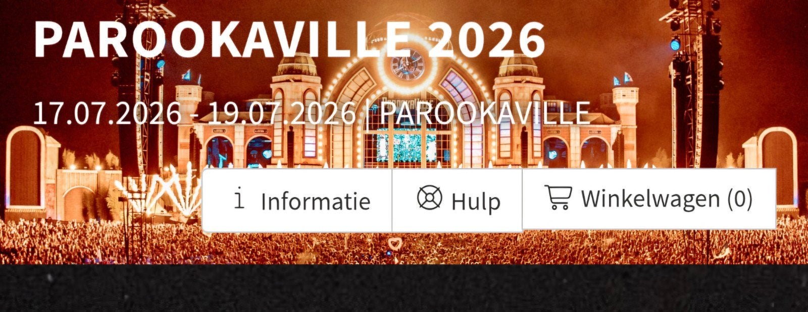 Locker gezocht vrijdag parookaville 2026, Tickets en Kaartjes, Eén persoon