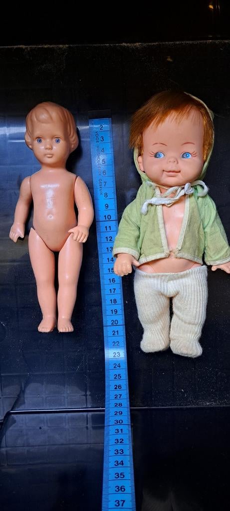 3 poppen van meer dan 50 jaar oud, Ophalen of Verzenden, Pop