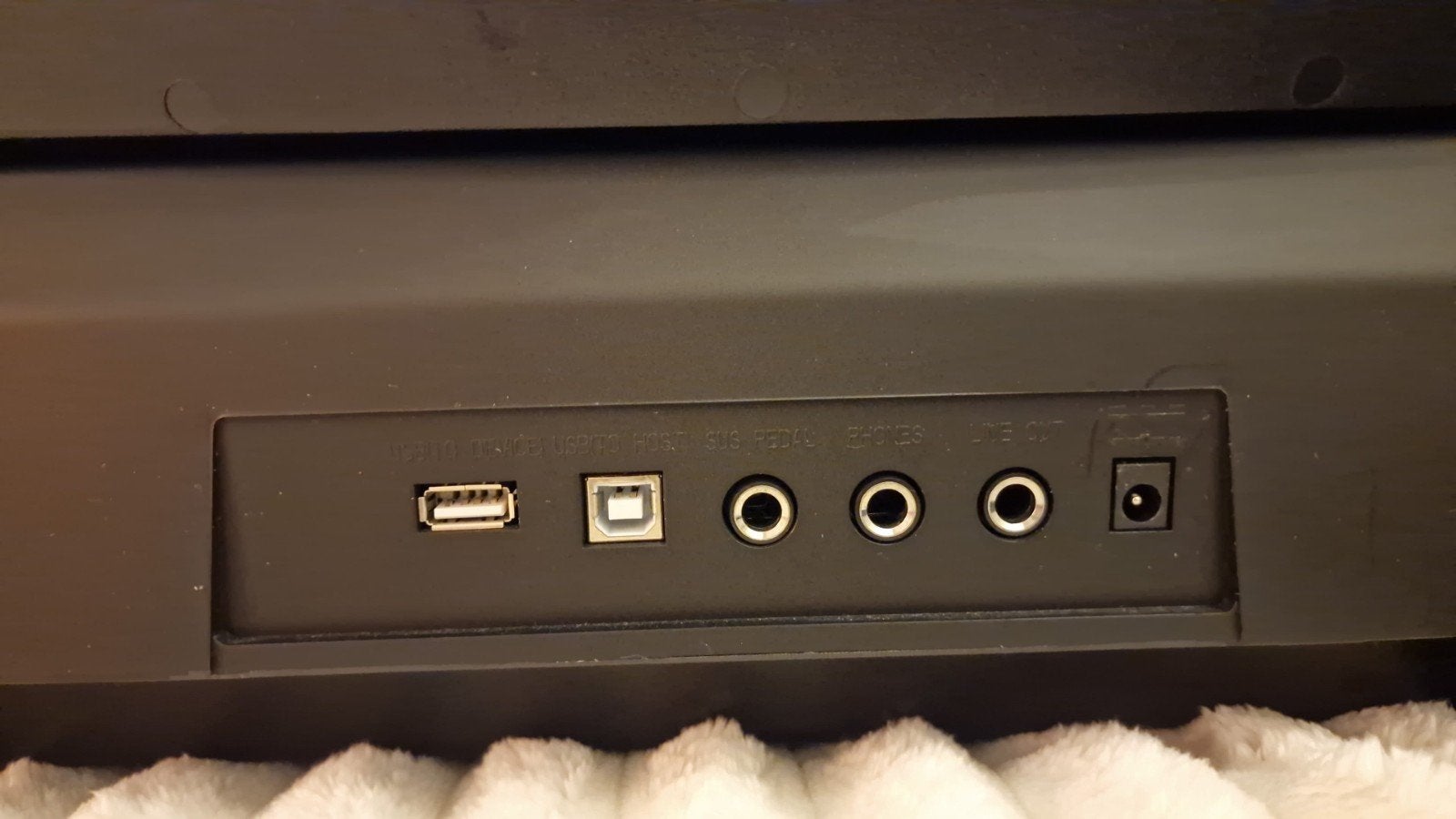Foto 4 van Fazley FKB-180 Keyboard met koptelefoon en letter lat