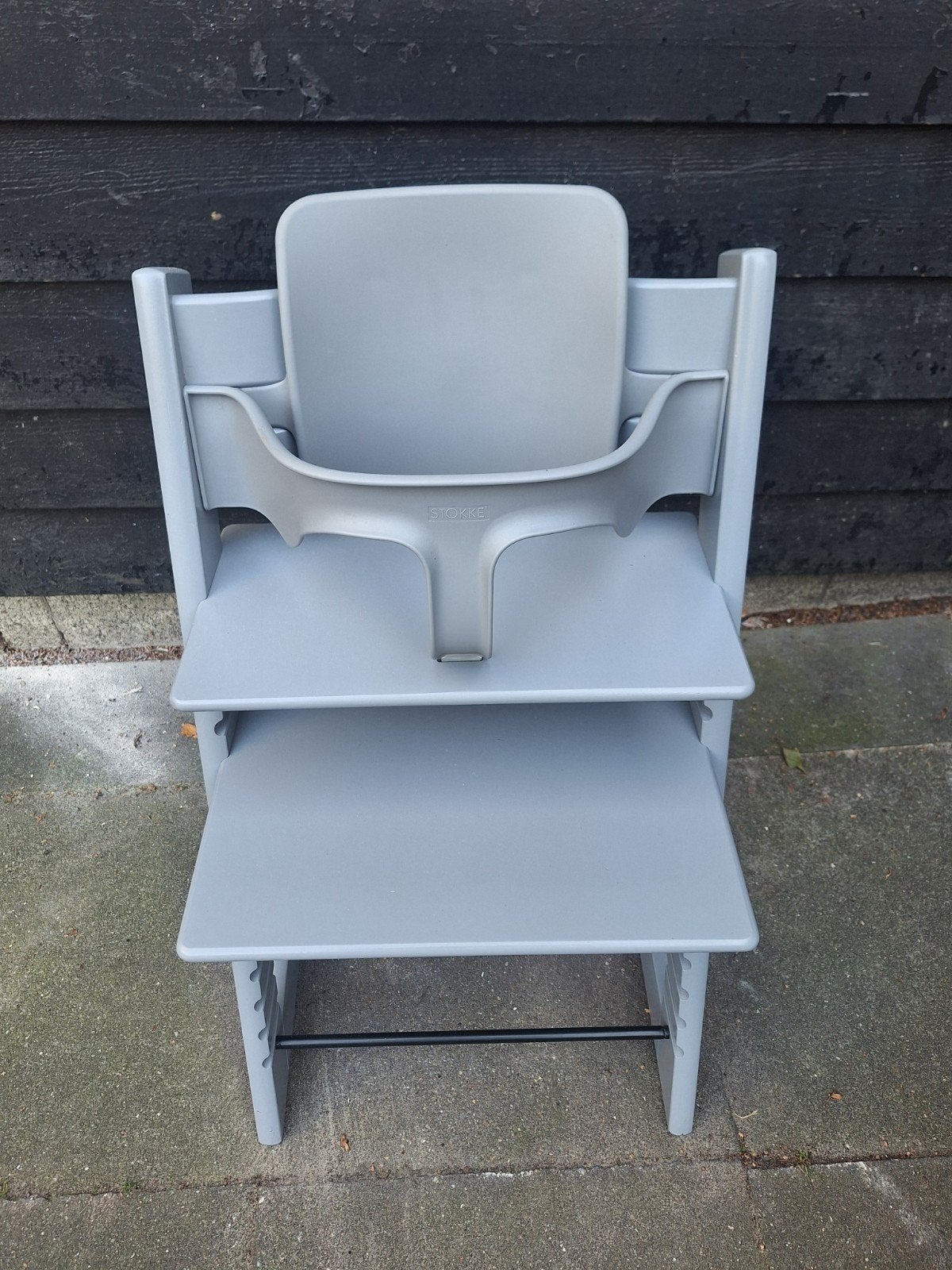stokke tripp trapp kinderstoel compleet, zeer netjes., Kinderen en Baby's, Ophalen, Zo goed als nieuw, Meegroeistoel, Aanschuifbaar