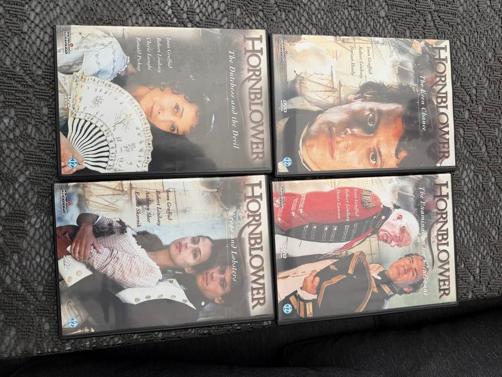Hornblower DVD Boxset - De Complete Serie (4 Discs), Ophalen, Gebruikt, Historisch of Kostuumdrama, Boxset