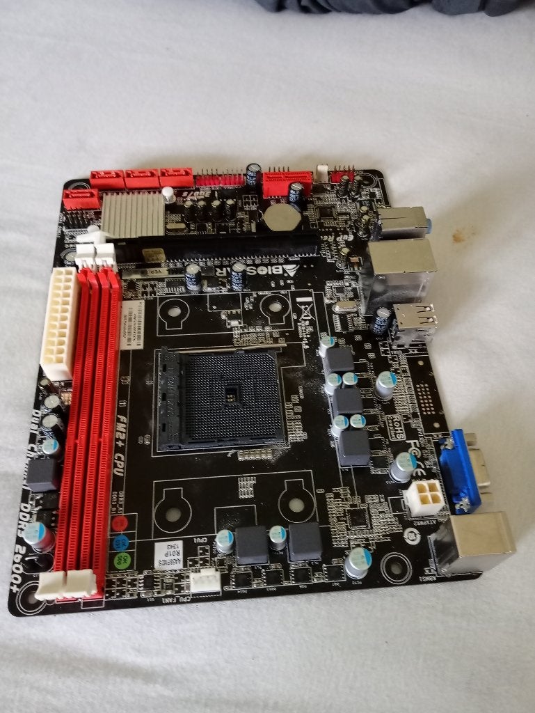 Biostar A58ML, Socket AM2+, DDR3, Ophalen of Verzenden, Zo goed als nieuw