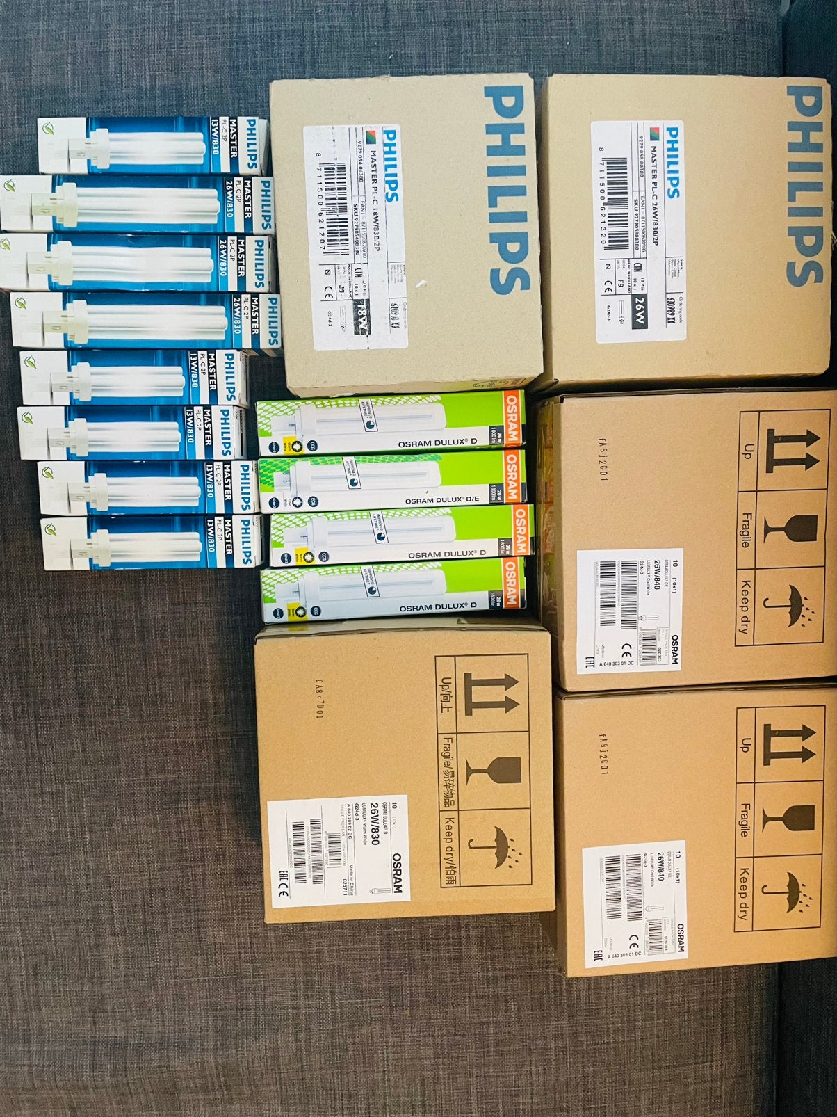 Lampen Osram en Philips. Nieuw., Halogeen, Overige typen, Nieuw, Ophalen of Verzenden