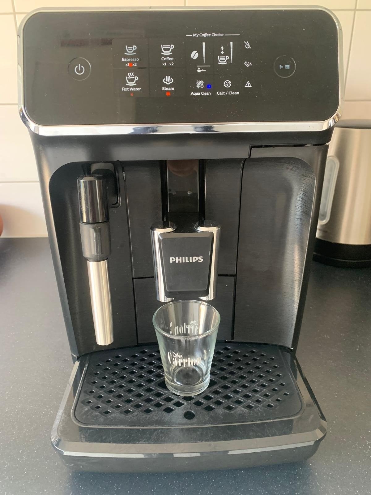 Koffiemachine, Ophalen, Koffiemachine