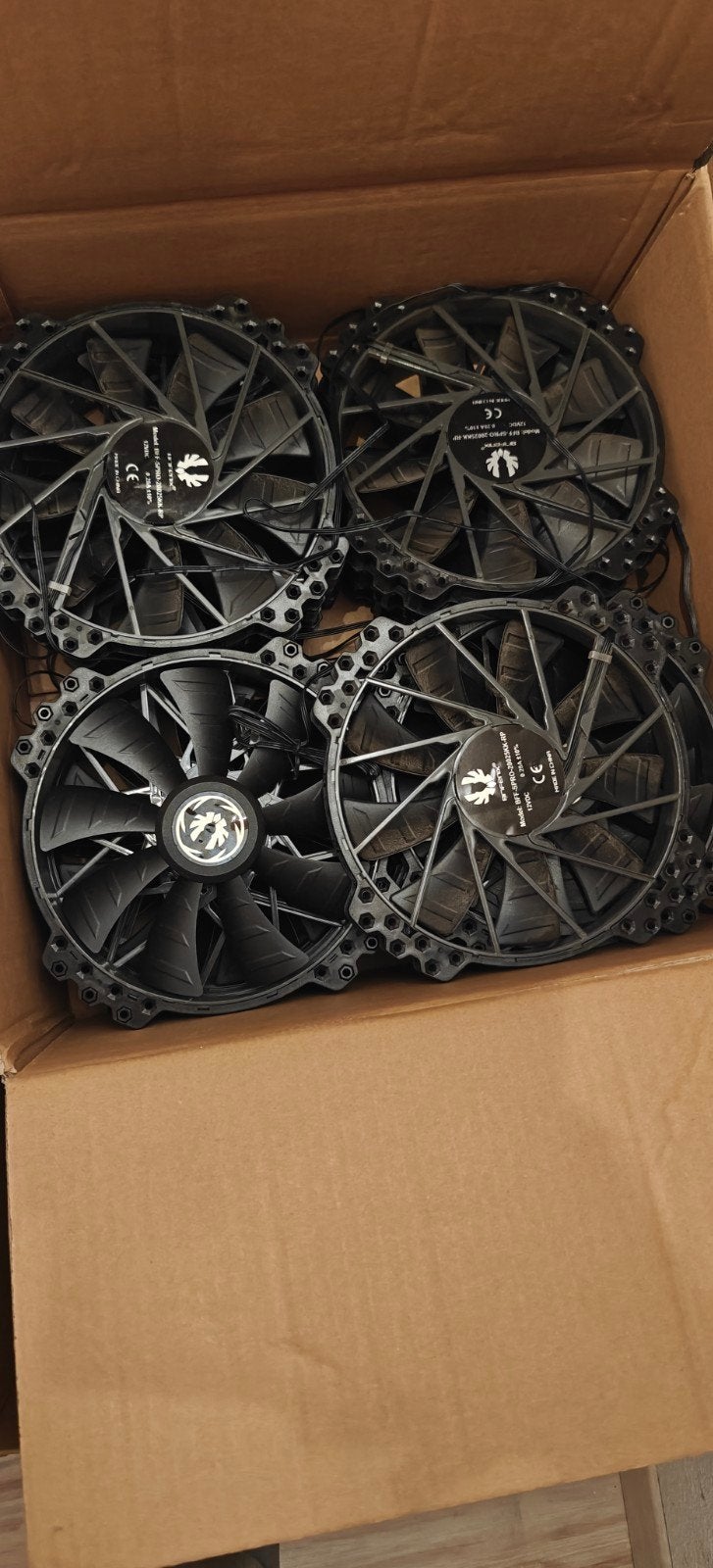 Partij BitFenix Spectre Pro 200mm ventilatoren (BFF-SPRO-200, Verzenden, Nieuw, Luchtkoeling