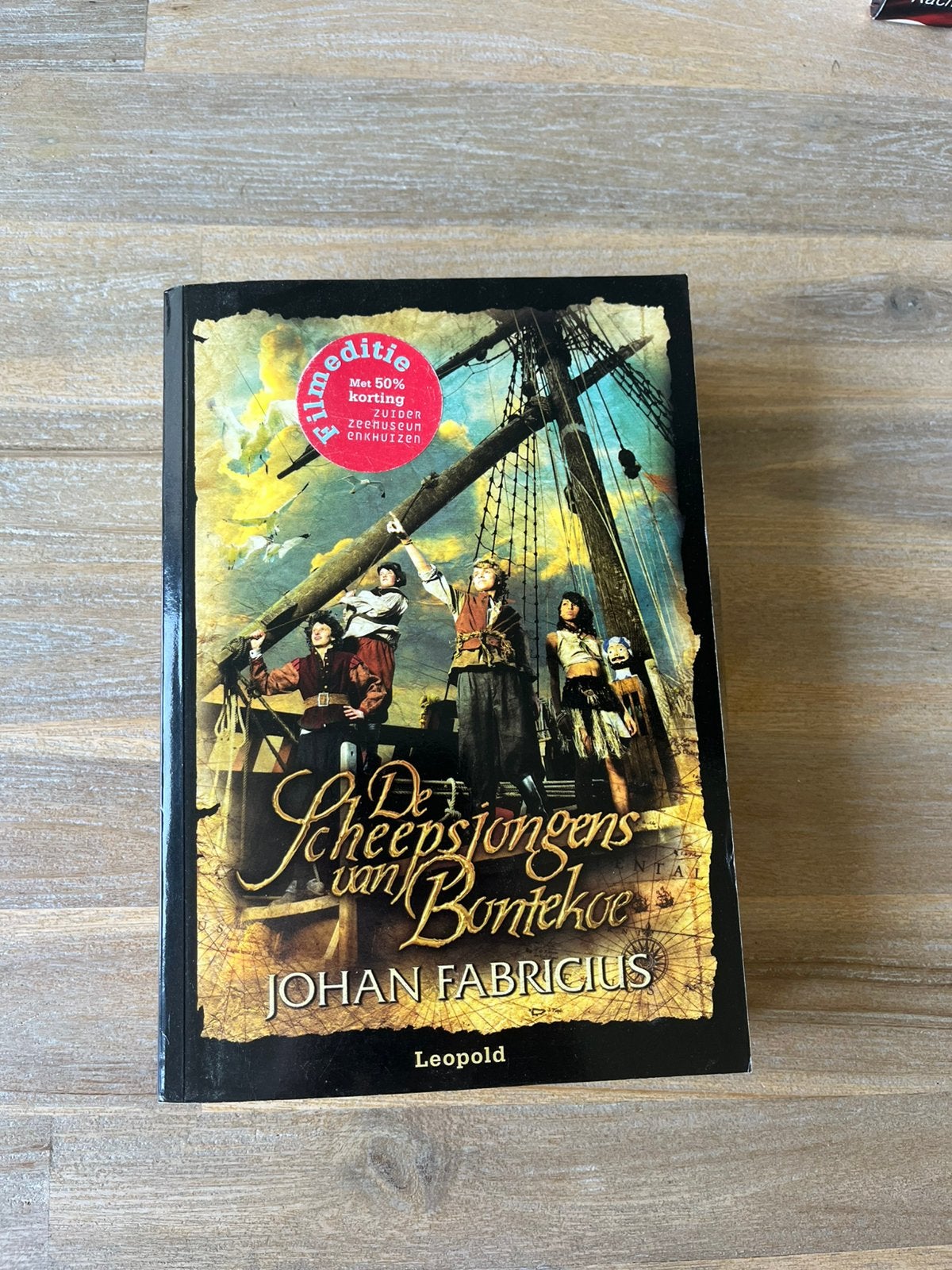 De Scheepsjongens van Bontekoe, door Johan Fabricius, Gelezen, Non-fictie, J. Fabricius, Ophalen of Verzenden