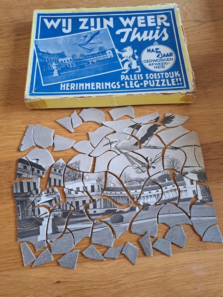 Wij zijn weer thuis legpuzzle, Ophalen of Verzenden, Minder dan 500 stukjes