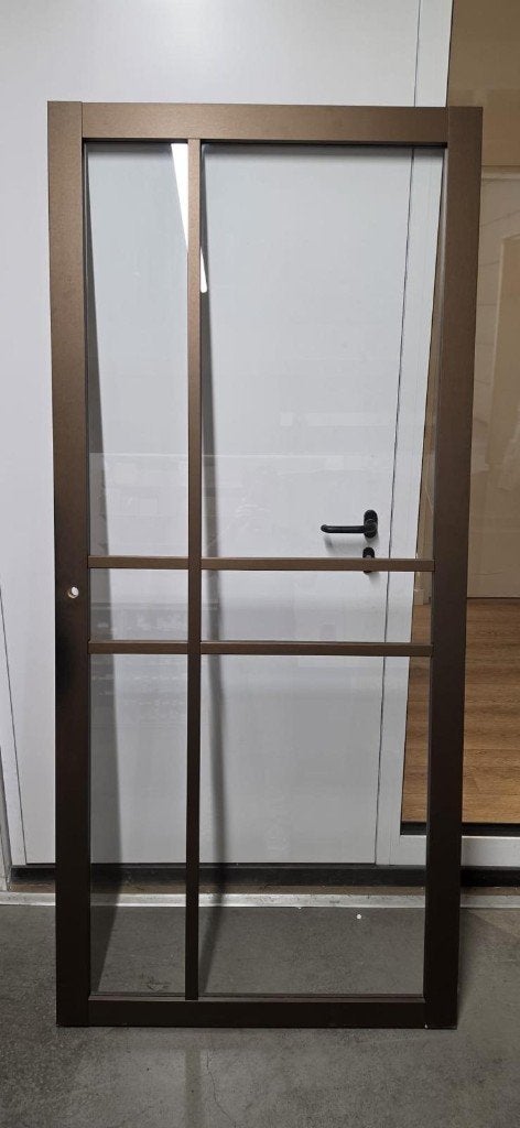 Bronzen deur Svedex NDB905 93.0 x 211.5 Opdek rechts, Doe-het-zelf en Verbouw, 80 tot 100 cm, Binnendeur, Nieuw, Ophalen of Verzenden