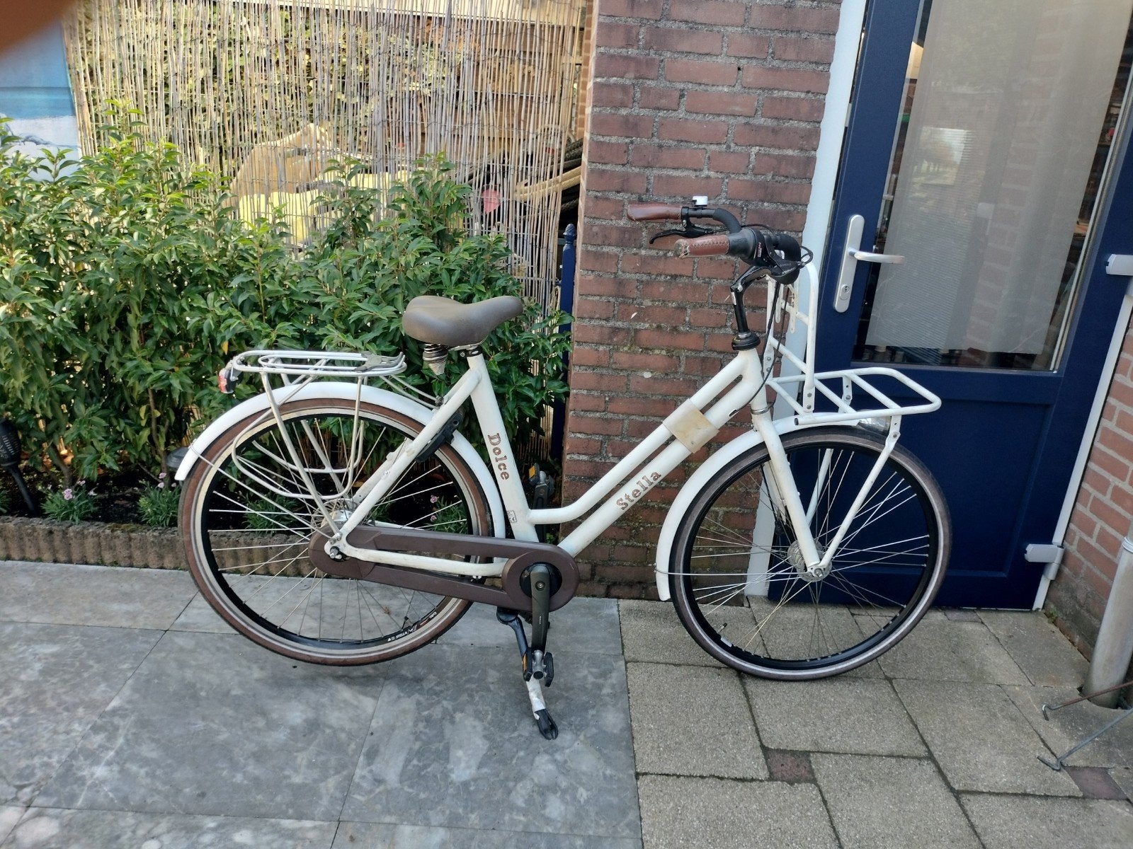 Stella Dolce Dames omafiets 28 inch, Ophalen, Gebruikt, 56 cm of meer, Schijfrem