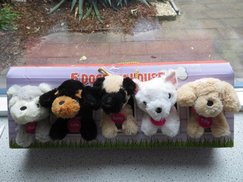 Dogs in House merk ZDT Action Sydney Lola Bailey Max Tilly, Zo goed als nieuw, Wasbaar, Klein (minder dan 20 cm), Hond