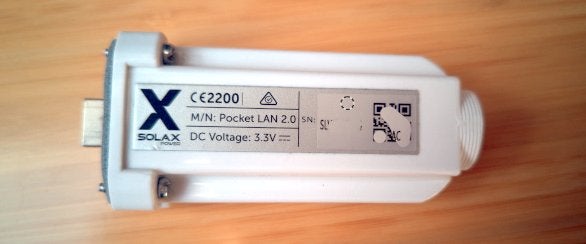 SOLAX Pocket LAN 2.0, Hobby en Vrije tijd, Elektronica-componenten, Gebruikt, Ophalen of Verzenden