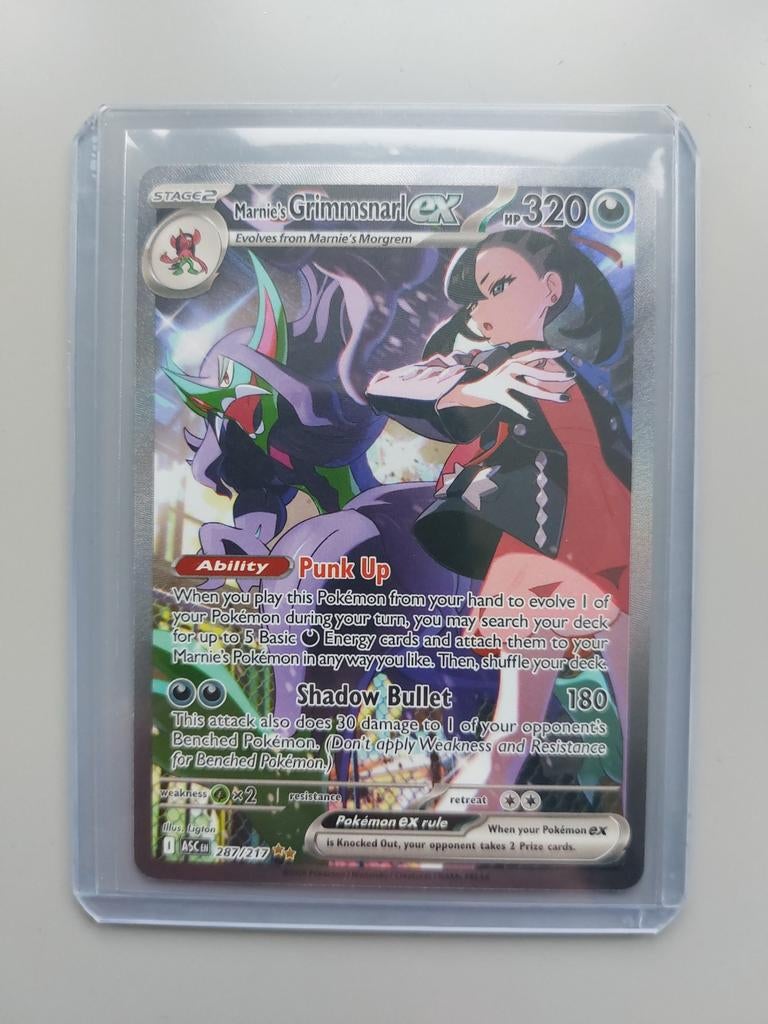 Marnie's Grimmsnarl EX 287/217, Verzenden