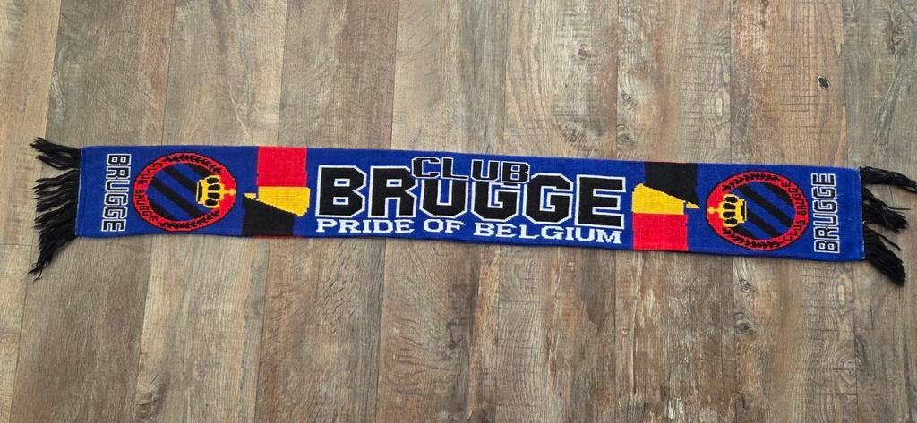 Sjaal Club Brugge, Ophalen of Verzenden, Zo goed als nieuw, Buitenlandse clubs, Vaantje of Sjaal