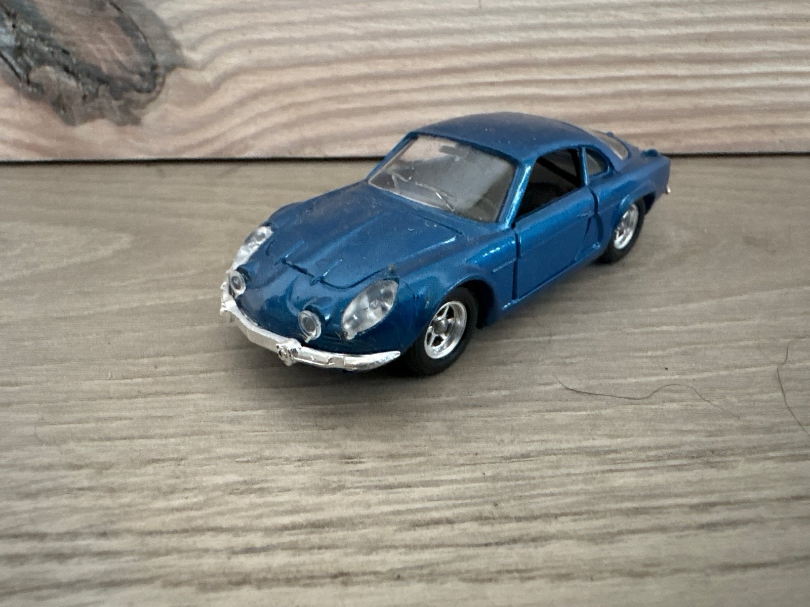Miniatuurmodel blauwe Renault Alpine A110 (schaal 1:43), Ophalen of Verzenden, Gebruikt, Auto, Solido