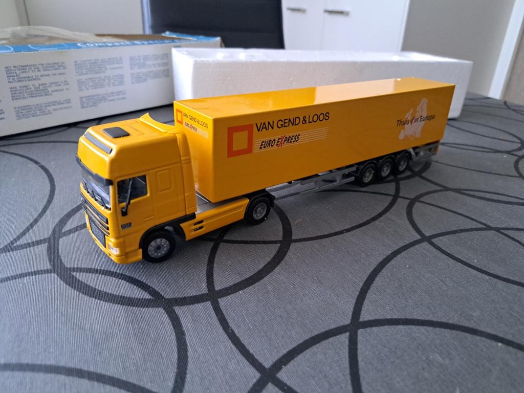 DAF XF Van Gend & Loos Euro Express vrachtwagen model, Ophalen of Verzenden, Zo goed als nieuw