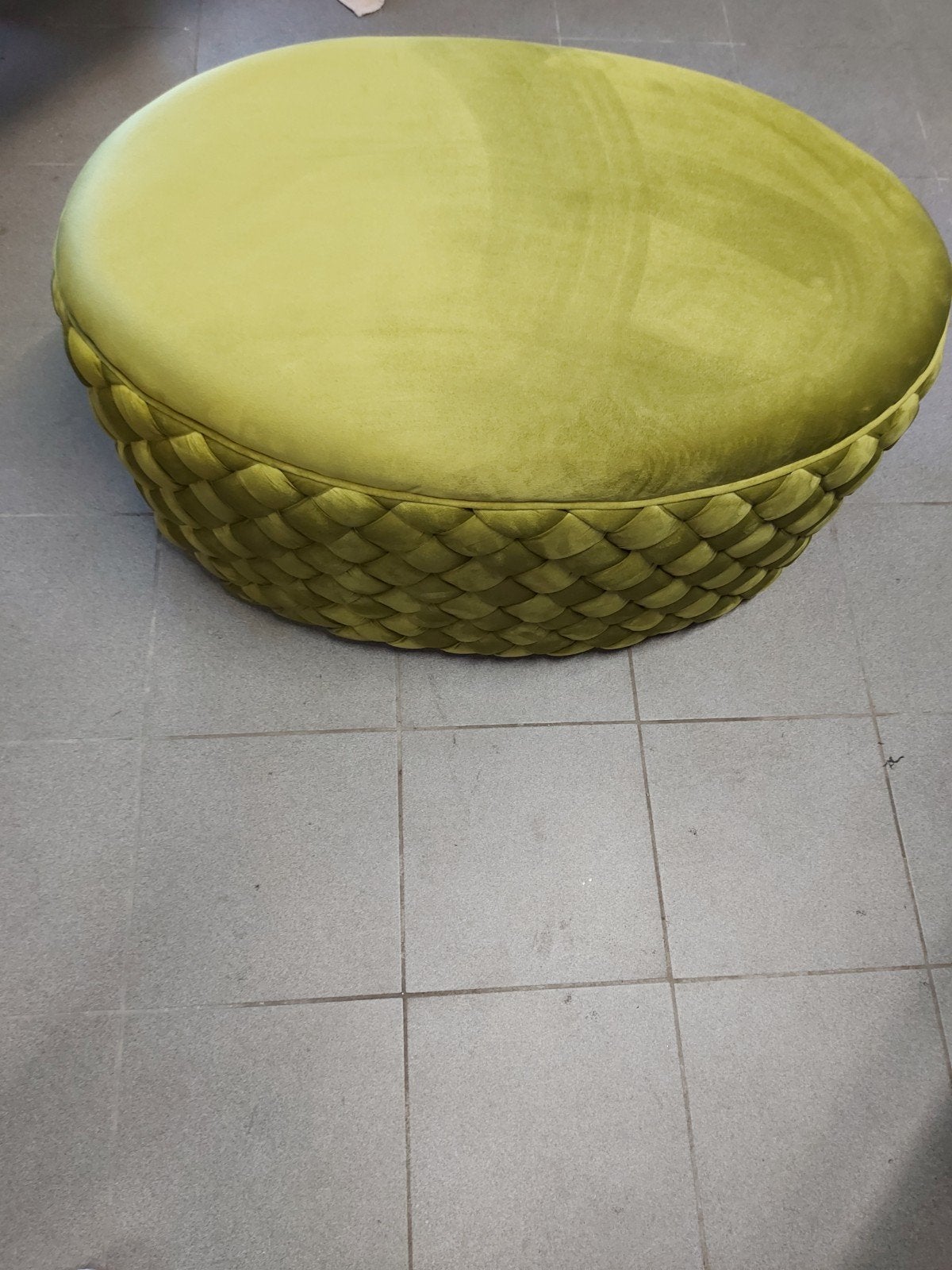 Colmore hocker/poef +vaas, Ophalen, 50 tot 75 cm, Zo goed als nieuw, 75 tot 100 cm